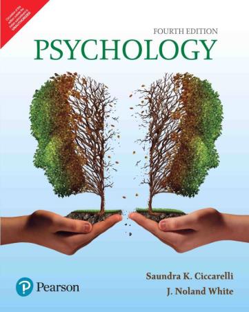 Book cover number 1 for Psychology written by Saundra K. Ciccarelli, J. Noland White published by Pearson Education