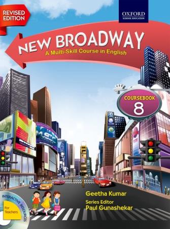 Book cover number 1 for New Broadway Coursebook 8 : A Multi-Skill Course in English written by Neena Kaul published by Oxford University Press