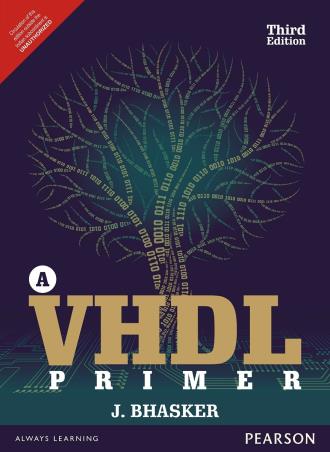 Book cover number 1 for A VHDL Primer written by J. Bhasker published by Pearson Education