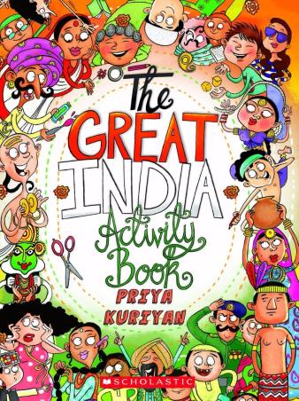 Book cover number 1 for The Great India Activity Book written by Priya Kuriyan published by Scholastic