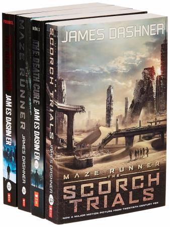 Book cover number 1 for The Maze Runner (Set Of 4 Books) written by James Dashner published by Scholastic