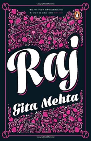 Book cover number 1 for Raj written by Gita Mehta published by Penguin Books