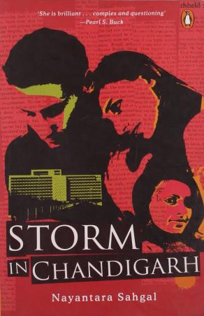 Book cover number 1 for Storm In Chandigarh written by Nayantara Sahgal published by Penguin Books