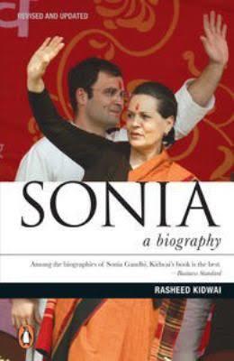 Book cover number 1 for Sonia : A Biography written by Rasheed Kidwai published by Penguin Books