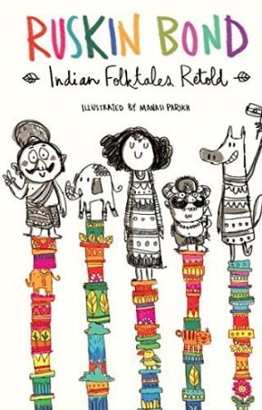 Book cover number 1 for Indian Folktales Retold written by Ruskin Bond published by Natraj Publishers
