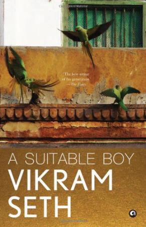 Book cover number 1 for A Suitable Boy written by Vikram Seth published by Aleph Book Company