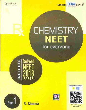 Book cover number 1 for Chemistry NEET For Everyone : Part 1 written by R. Sharma published by Cengage Learning India Private Limited