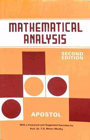 Buy Mathematical Analysis Book Online