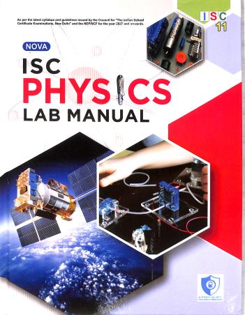 Buy ISC Physics Lab Manual Class 11 Book Online