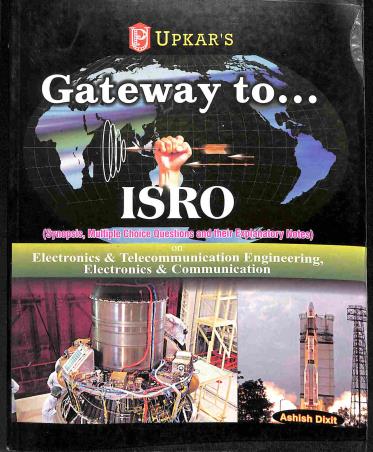 Book cover number 1 for Gateway to...ISRO written by Ashish Dixit published by Upkar Prakashan