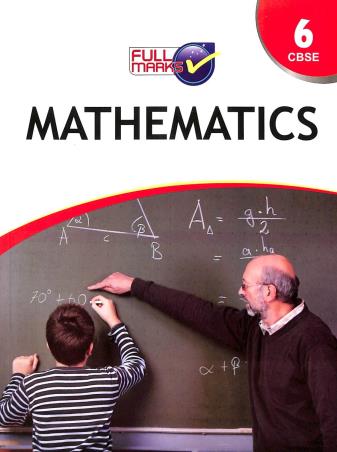 Book cover number 2 for Mathematics 6 (CBSE) written by R. Chandra published by Full Marks Pvt. Ltd.