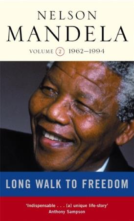 Book cover number 1 for Long Walk To Freedom Volume 2 (1962-1994) written by Nelson Mandela published by Abacus