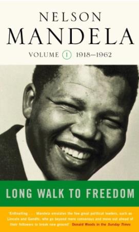 Book cover number 1 for Long Walk To Freedom Volume 1 (1918-1962) written by Nelson Mandela published by Abacus