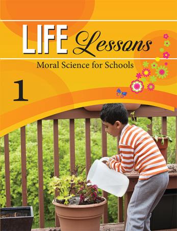 Book cover number 1 for Life Lessons 1 (Moral Science For Schools) written by Susmita Malik published by Orient BlackSwan