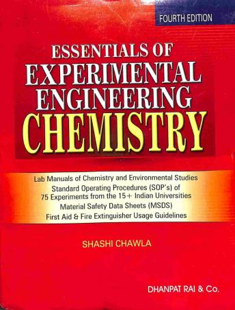 Book cover number 1 for Essentials Of Experimental Engineering Chemistry written by Shashi Chawla published by Dhanpat Rai & Co. (Pvt.) Ltd.