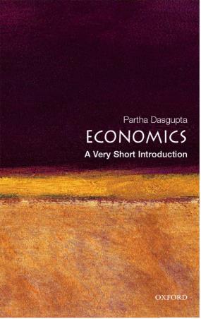 Book cover number 1 for Economics : A Very Short Introduction written by Partha Dasgupta published by Oxford University Press