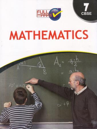 Book cover number 2 for Mathematics 7 (CBSE) written by R. Chandra published by Full Marks Pvt. Ltd.