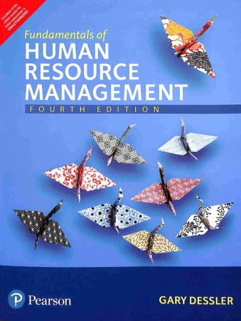 Book cover number 1 for Fundamentals Of Human Resource Management written by Gary Dessler published by Pearson Education