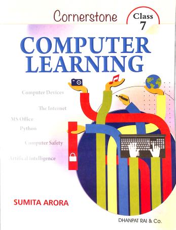 Cover for Computer Learning Cornerstone Class 7