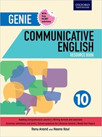 Book cover number 1 for Genie Communicative English Resource Book 10 With Solutions (NCERT) written by Renu Anand, Neena Kaul published by Oxford University Press