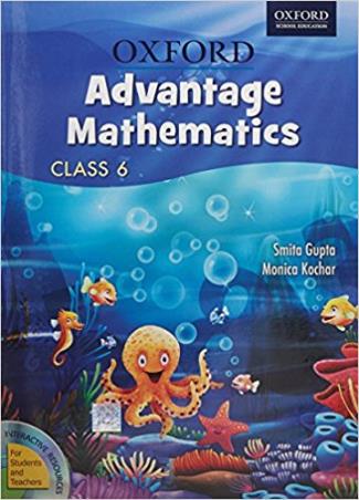 Book cover number 1 for Advantage Mathematics Class 6 written by Smita Gupta, Monica Kochar published by Oxford University Press