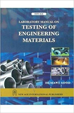 Book cover number 1 for Laboratory Manual On Testing Of Engineering Materials written by Hemant Sood published by New Age International (P) Limited, Publishers