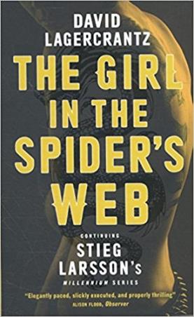 Book cover number 1 for The Girl In The Spider's Web written by David Lagercrantz published by Quercus