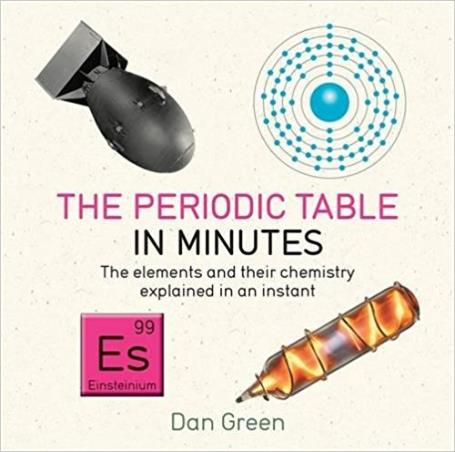 Book cover number 1 for Periodic Table In Minutes written by Dan Green published by Quercus