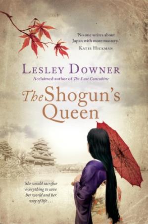 Book cover number 1 for The Shogun's Queen written by Lesley Downer published by Random House