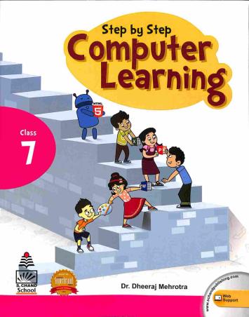 Buy Step By Step Computer Learning Class 7 Book Online
