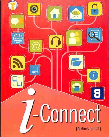 Book cover number 1 for I-Connect Book-8 written by Krisna Kumar Pandey, Namit Jain published by Future Kids Publications Private Limited