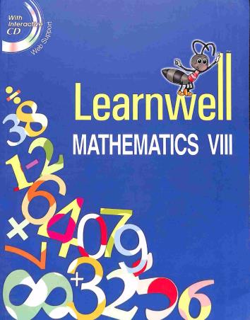 Book cover number 1 for Learnwell Mathematics 8 written by Shalini Ahuja, Sunil Batra published by Holy Faith International (P) Ltd