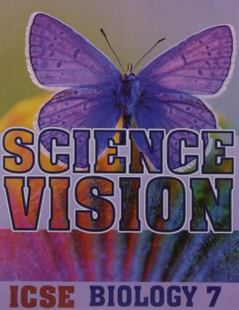Book cover number 1 for Science Vision ICSE Biology 7 written by Sumitra Siromani published by Orient BlackSwan