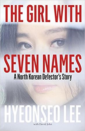 Book cover number 1 for The Girl With Seven Names A North Korean Defectorâ€™s Story written by Hyeonseo Lee published by Harper Collins Publishers