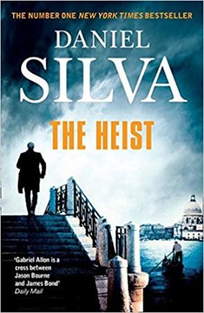 Book cover number 1 for The Heist written by Daniel Silva published by Harper Collins Publishers