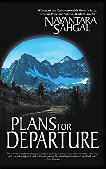Book cover number 1 for Plans For Departure written by Nayantara Sahgal published by Harper Collins Publishers