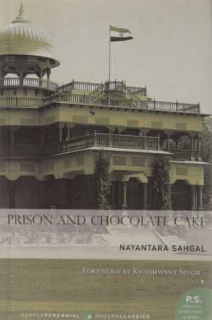 Book cover number 1 for Prison And Chocolate Cake written by Nayantara Sahgal published by Harper Collins Publishers