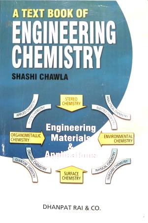 Book cover number 1 for A Text Book Of Engineering Chemistry written by Shashi Chawla published by Dhanpat Rai & Co. (Pvt.) Ltd.