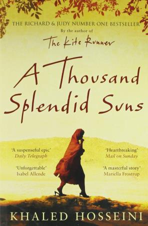 Book cover number 1 for A Thousand Splendid Suns written by Khaled Hosseini published by Bloomsbury Publishing