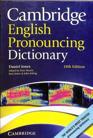 Cover for Cambridge English Pronouncing Dictionary