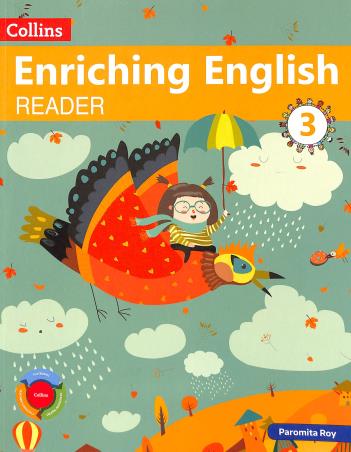 Book cover number 1 for Collins Enriching English Reader 3 written by Paromita Roy published by Harper Collins Publishers
