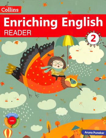 Book cover number 1 for Collins Enriching English Reader 2 written by Aruna Punekar published by Harper Collins Publishers