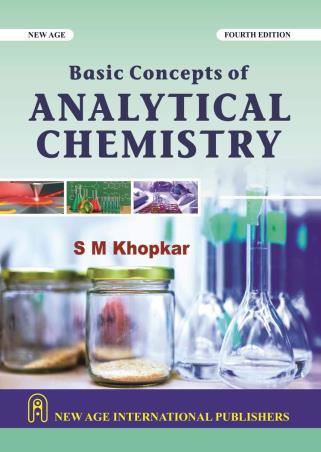 Book cover number 1 for Basic Concepts Of Analytical Chemistry written by S. M. Khopkar published by New Age International (P) Limited, Publishers