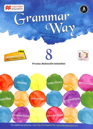 Book cover number 1 for Grammar Way 8 written by Prema Balasubramanian published by Macmillan Education