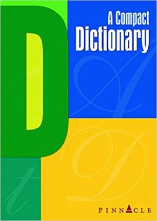 Book cover number 1 for A Compact Dictionary written by NA published by Pinnacle Books Private Limited