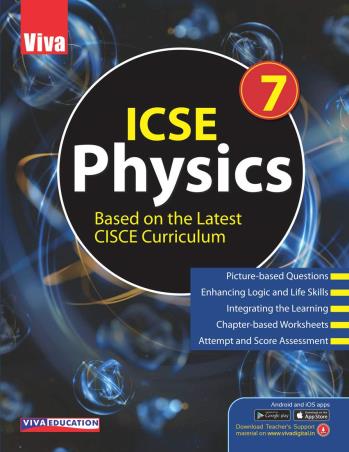 Cover for ICSE Physics Class 7