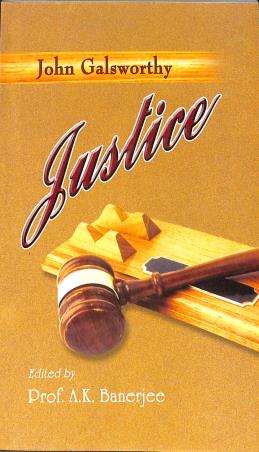 Book cover number 1 for Justice written by John Galsworthy published by Joydurga Library Pvt. Ltd.