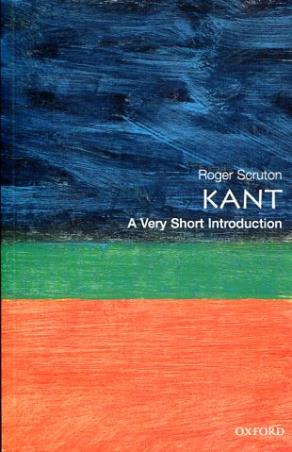 Book cover number 1 for Kant :  A Very Short Introduction written by Roger Scruton published by Oxford University Press