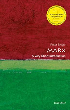 Book cover number 1 for Marx : A Very Short Introduction written by Peter Singer published by Oxford University Press