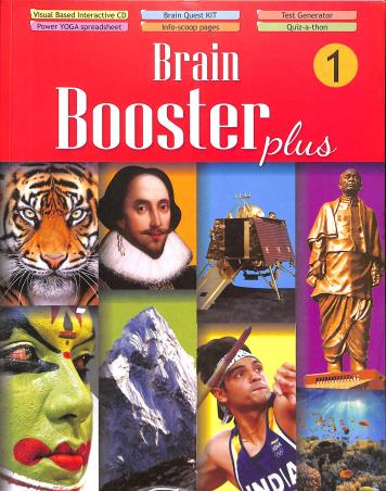 Book cover number 1 for Brain Booster Plus Class 1 written by Swati Malhotra published by Acevision Publisher Pvt. Ltd.